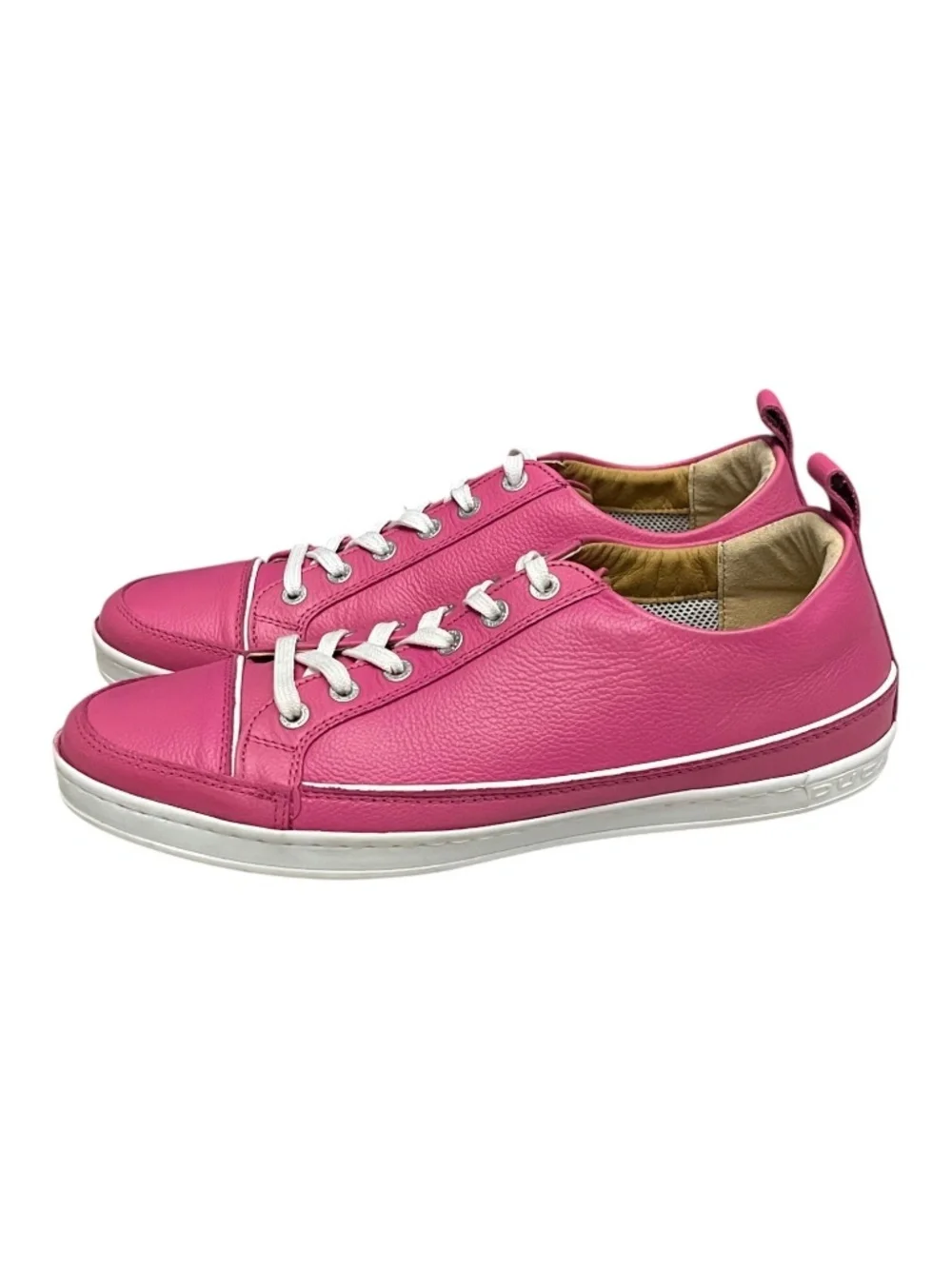 Duca Del Cosma Festiva Pink Leather Golf Sneakers Women’s 9.5 EU 41